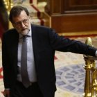 Rajoy, en la sesión de control al Gobierno en la Cámara baja.