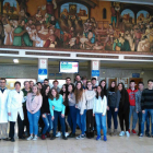 Alumnos participantes en los talleres en Salamanca. DL