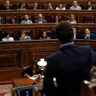 Pablo Casado interviene en el Congreso de los Diputados. JUAN CARLOS HIDALGO