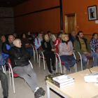 Una de las charlas sobre setas ofrecidas por el micólogo Juan Antonio Sánchez. CAMPOS