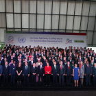 Los jefes de Estado posan para la foto oficial de la cumbre Rio+20.