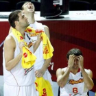 Reyes, Vázquez y Ricky reflejan la decepción de la derrota.