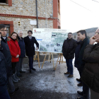 Un momento de la presentación de los nuevos tramos de carretera en la montaña. MARCIANO PÉREZ