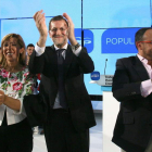 Sánchez-Camacho, Rajoy y Fernández, en Tarragona.