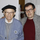 Los historiadores Eutimio Martino y Siro Sanz. CAMPOS