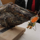 Una pieza de Cecina de León con sello de la IPG.