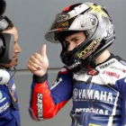 Jorge Lorenzo muestra su satisfacción tras la última sesión de entrenamientos del Gran Premio de Gra
