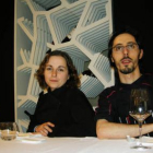 Leticia Fernández Paniagua y Daniel Lombas en el comedor del Mirai, donde se hace una cocina sorpren