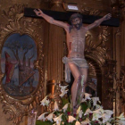 La talla del Cristo de la Vera Cruz pertenece al siglo XIV.