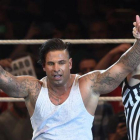 Tim Wiese venció su primera pelea oficial en la WWE.