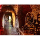 Una de las salas del Centro de Interpretación del Vino que puede visitarse estos días.