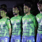 El equipo maragato volverá a lucir la elástica de Hulk que estrenó con éxito ante el Algeciras. JESÚS