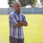 Roberto Carlos Fernández, entrenador de La Virgen. F. OTERO