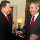 Hugo Chávez habla con primer ministro portugués, José Sócrates