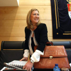 Pilar del Olmo, consejera de Hacienda de la Junta de Castilla y León.