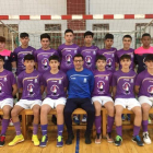 Formación del equipo de La Bañeza FS que milita en la 1ª División Regional Cadete. DL