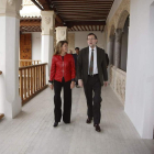 De Cospedal y Rajoy se vieron en la sede del Gobierno de Castilla-La Mancha antes de la reunión.