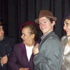 Actores de Trejoviana Teatro, grupo de reciente formación.
