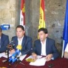 Valcarce, Martínez Barazón, González y Velasco, en la presentación