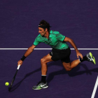 Roger Federer ya está en semifinales de Miami.