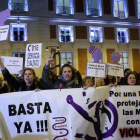 Protesta en la Puerta del Sol de Madrid contra la violencia machista.