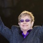 El cantante británico Elton John.