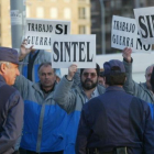 La lucha de Sintel se dejó sentir sin descanso en las calles de todo el país, también en León, durante doce años. JESÚS F. SALVADORES