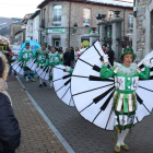 Un momento del desfile de ayer en La Pola de Gordón.