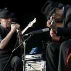 Leonard Cohen, durante el concierto de Benicassim, el único que ofreció el año pasado en España.