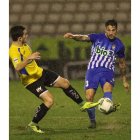 Ríos Reina, en el duelo de Copa RFEF ante el Real Unión Club. LDLM