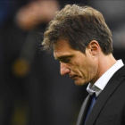Guillermo Barros Schelotto, luego de la derrota ante River.