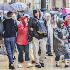 Un día con lluvias.