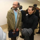 Emilio Blanco y Odile Rodríguez de la Fuente, ayer.