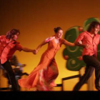 Imagen del espectáculo «Flamenco en 4 estaciones», que hoy llega a León.