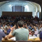 Asamblea de los empleados de Nissan en Ávila. SANCHIDRIÁN
