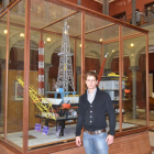 Alberto Díez Rojo en la Escuela Politécnica de Madrid.