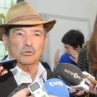 El Tío Gira en una de sus comparecencias con la prensa. J. CASARES