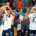 La selección de Argentina en la Copa América 2019.