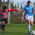 Toni Escobedo, a la derecha, con el equipo de la AFE. AFE