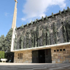 Vista exterior de la Basílica de La Virgen del Camino, en una imagen de archivo.