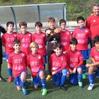 Equipo del San Ignacio A de la categoría benjamín. M. MACÍAS