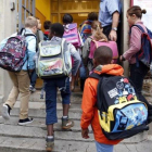 Primer dia de clase en la escuela Jules Ferry en Fontenay-sous-Bois cerca de Paris, el 1 de septiembre de 2015.