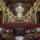 Hemiciclo del Parlament de Cataluña.