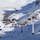 Vista de la estación de esquí de San isidro. JESÚS F. SALVADORES