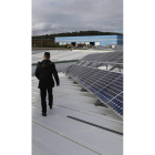 Algunas empresas del poligono poseen placas solares.