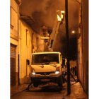El incendio del jueves, en Santa María del Páramo.