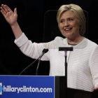 El virtual candidato presidencial republicano Donald Trump y la precandidata por el partido Demócrata Hillary Clinton. A. KELLY / P. FOLEY