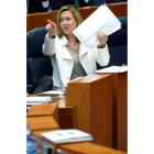 Pilar del Olmo, consejera de Hacienda. NACHO GALLEGO