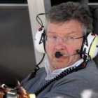 El propietario de la escudería Brawn GP, Ross Brawn, en los entrenamientos libres del GP de Australi