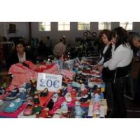Aspecto de uno de los puestos que se pudo ver este fin de semana en el pabellón del colegio San José